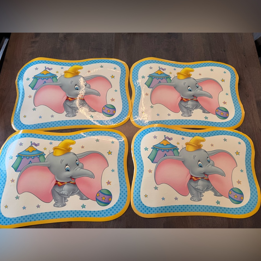 Dumbo Vintage Kitchen Mat Set of 4